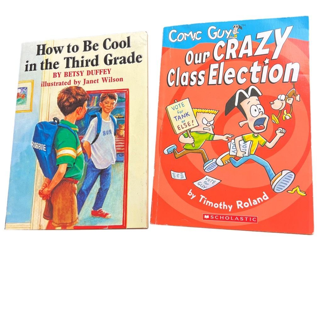 Scholastic Book Set Of 2 Elementary Level Books How To Be Cool In Third Grade